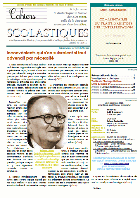 Cahiers scolastiques n°27 (philosophie)